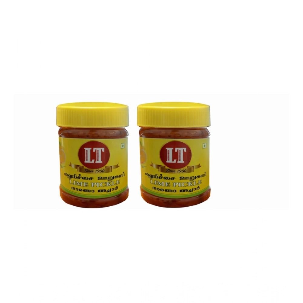 Generic  Pack of_2 500GM LT Lemon Pickle Traditional Digestive Side Dish (Red) Main image