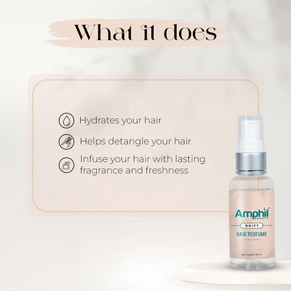 Generic Amphil beauty Drift Unisex Hair perfume 60 ml | Alcohol Free | Water Based | Paraben Free Secondary image