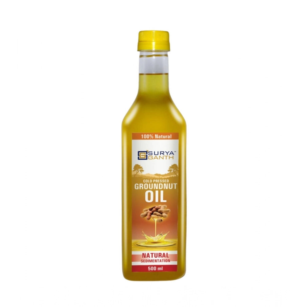 Generic Surya Ganth Cold Pressed Groundnut Oil (Natural Sedimentation) Main image