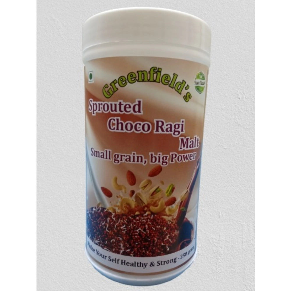 Generic Greenfield'S Sprouted Choco Ragi Malt (250GM) Main image