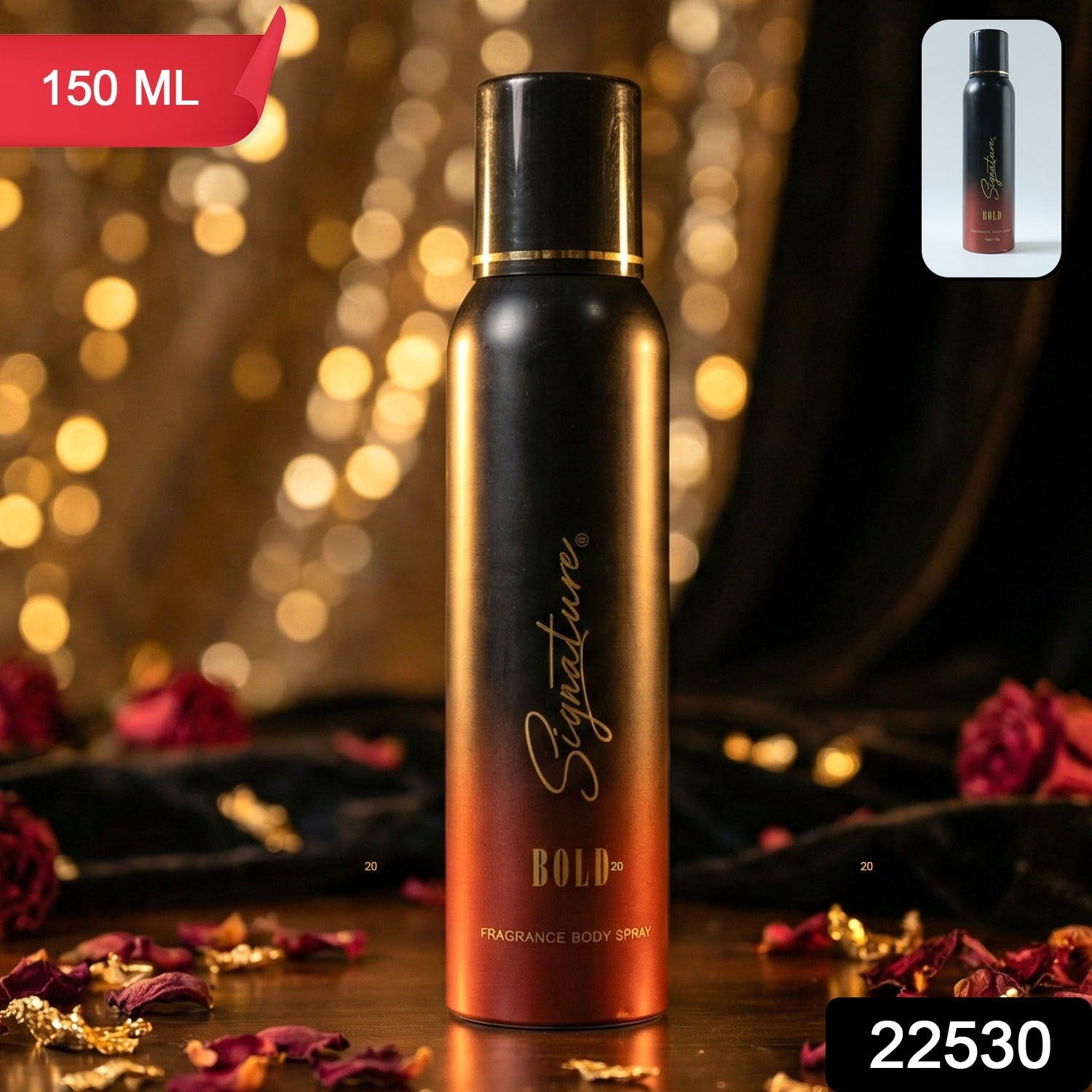 Signature Bold Fragrance Body Spray – Long Lasting Masculine Scent Secondary image