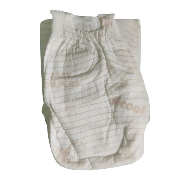 Generic Pack of_10 Pcs Cotton Baby Diapers (White)