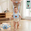 Baby walking assist belt harness with handle for toddlers