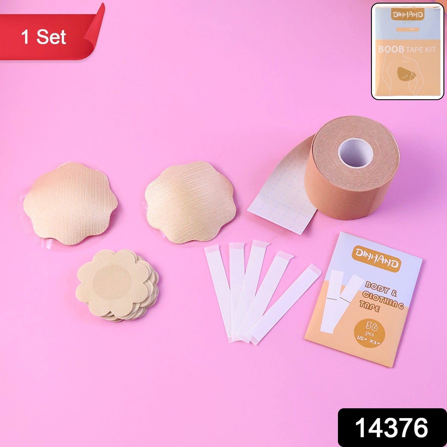 Body & Clothing Tape Kit – Invisible Support for Dresses Secondary image