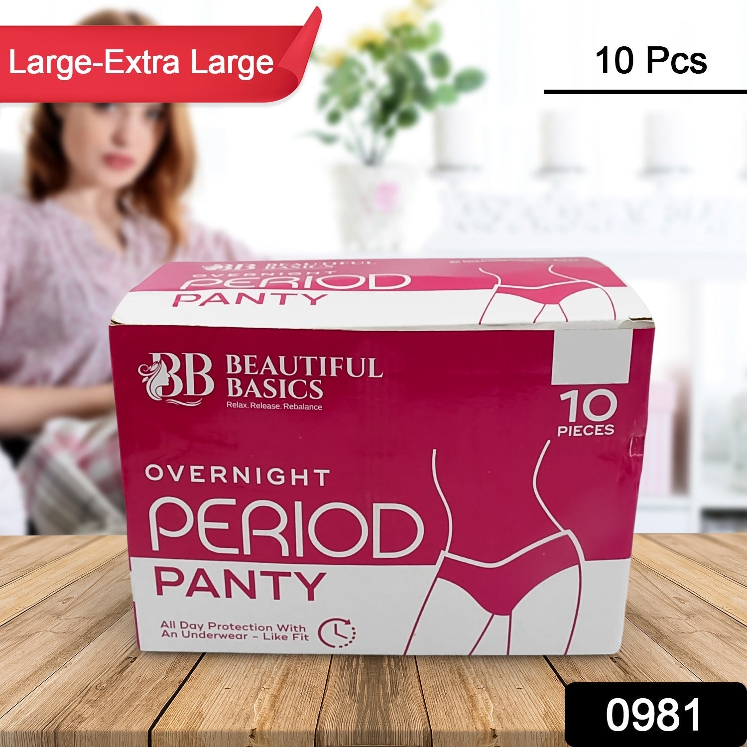 Women's Emergency Kit – Travel & Hygiene Essentials | Beautiful Basics Secondary image