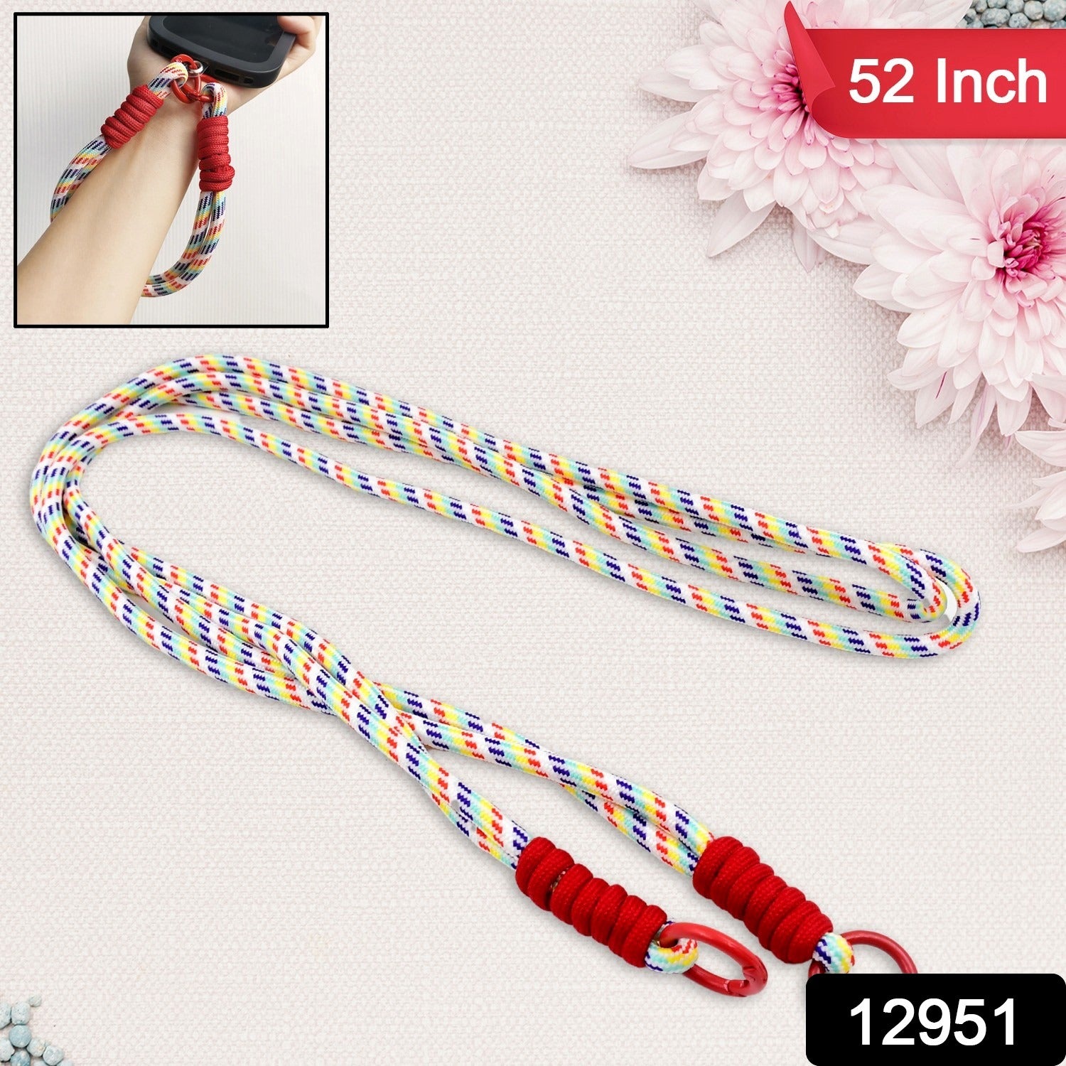 Universal Phone Lanyard – Cross-Body Strap | Mobiléon Secondary image