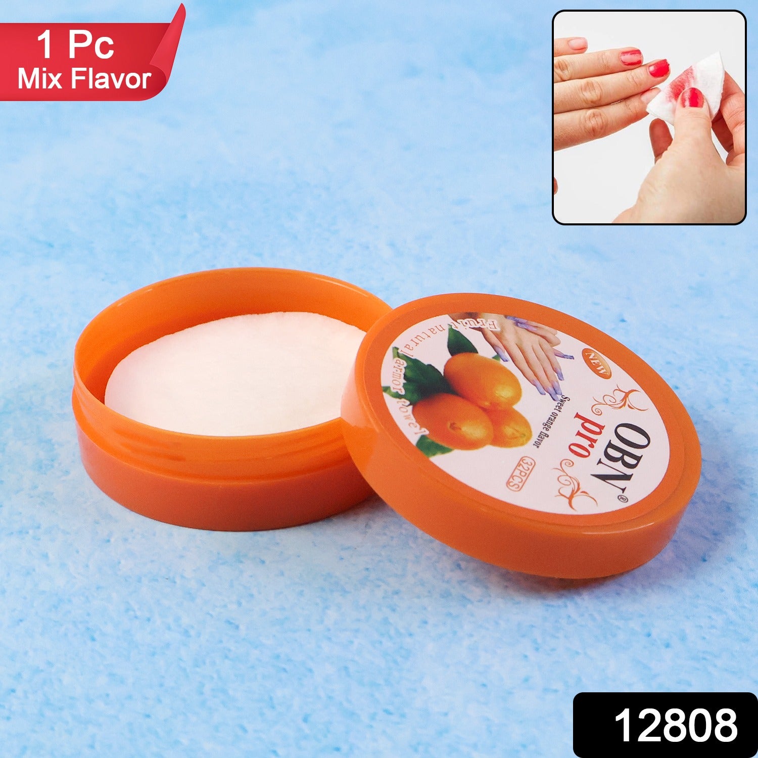 Nail Polish Remover Wipes – Quick, Gentle, Travel-Friendly Secondary image