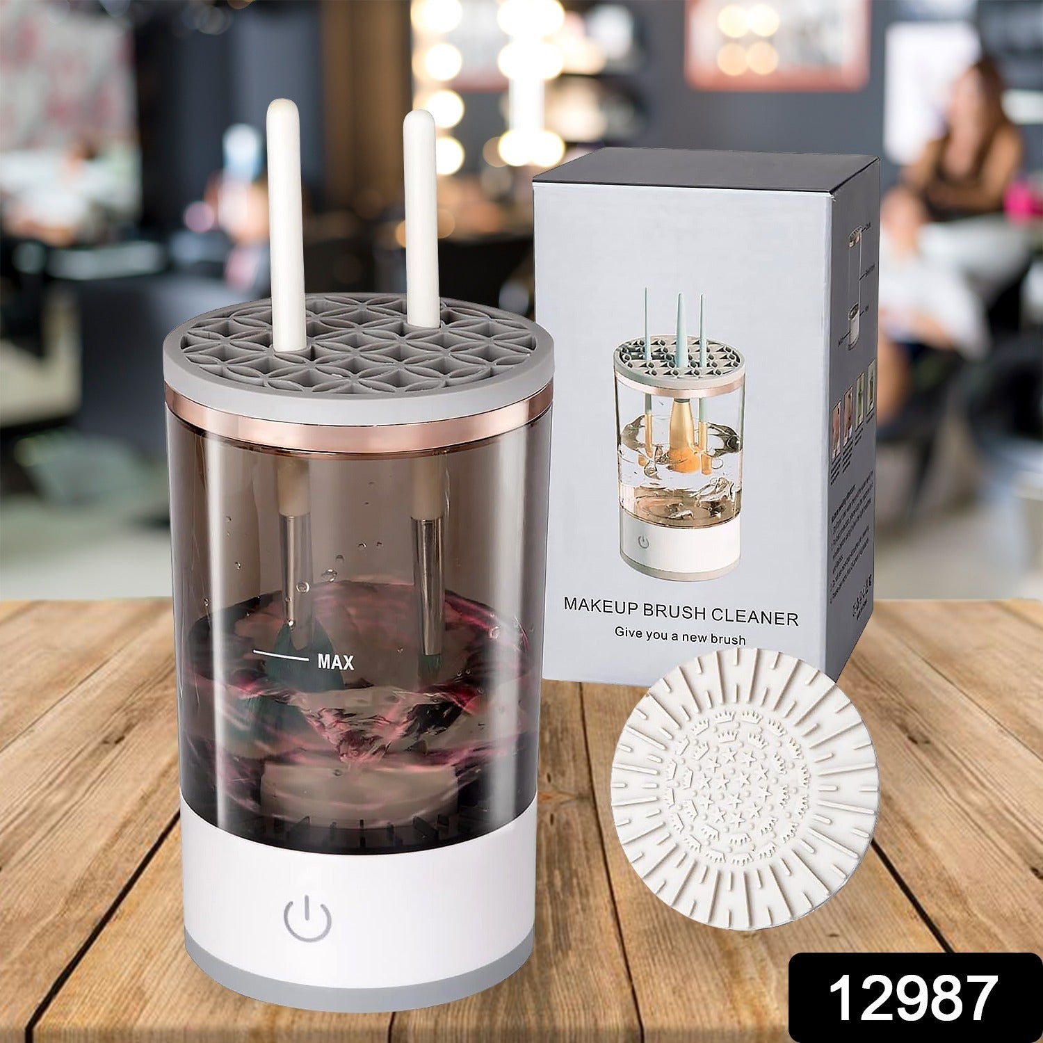 Automatic Makeup Brush Cleaner – Fast & Hygienic | BeautyBare Secondary image