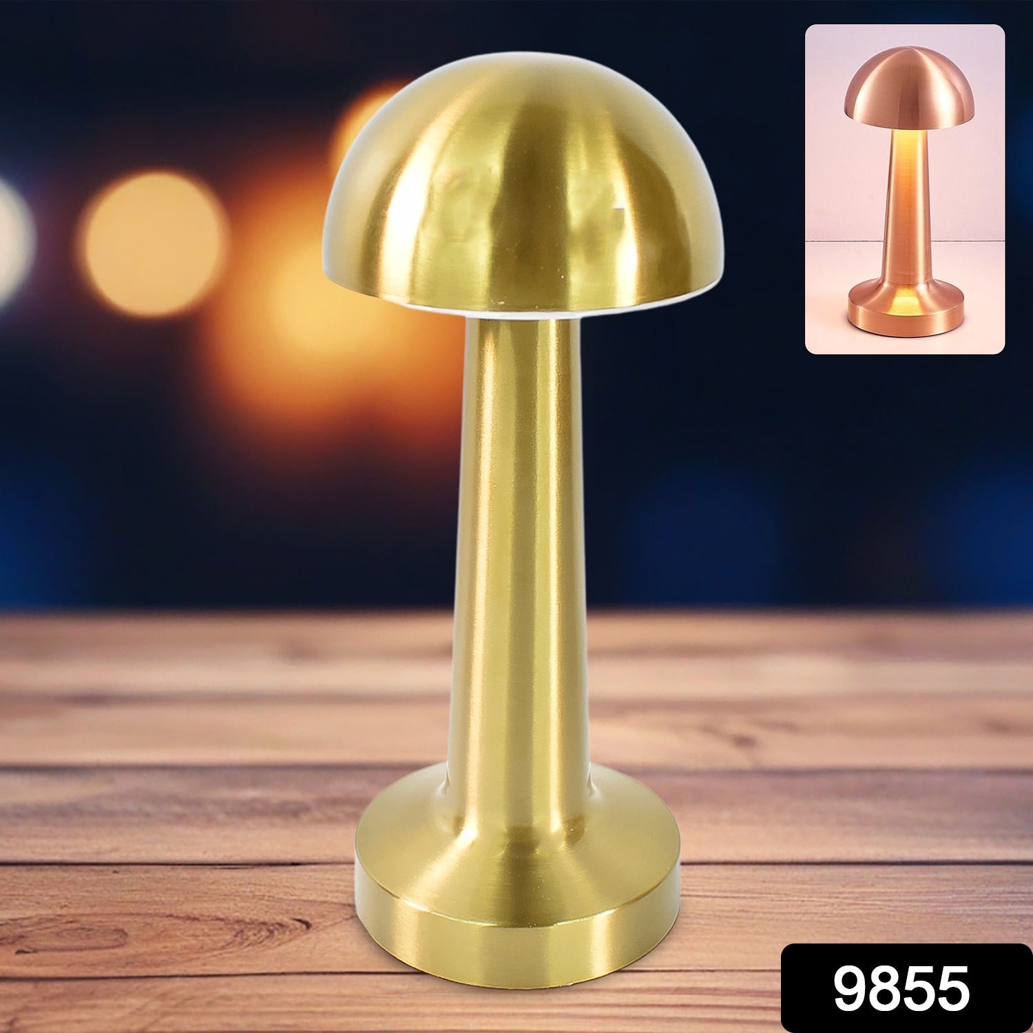 LED Table Lamp – Touch Control, Portable & Dimmable Metal Desk Light Secondary image