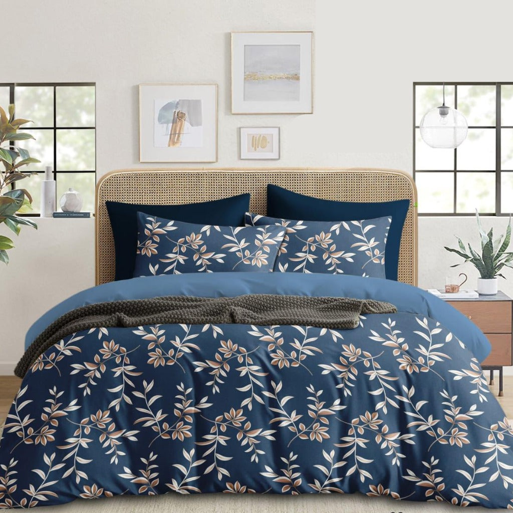 Floral Printed Double Bedsheet Secondary image