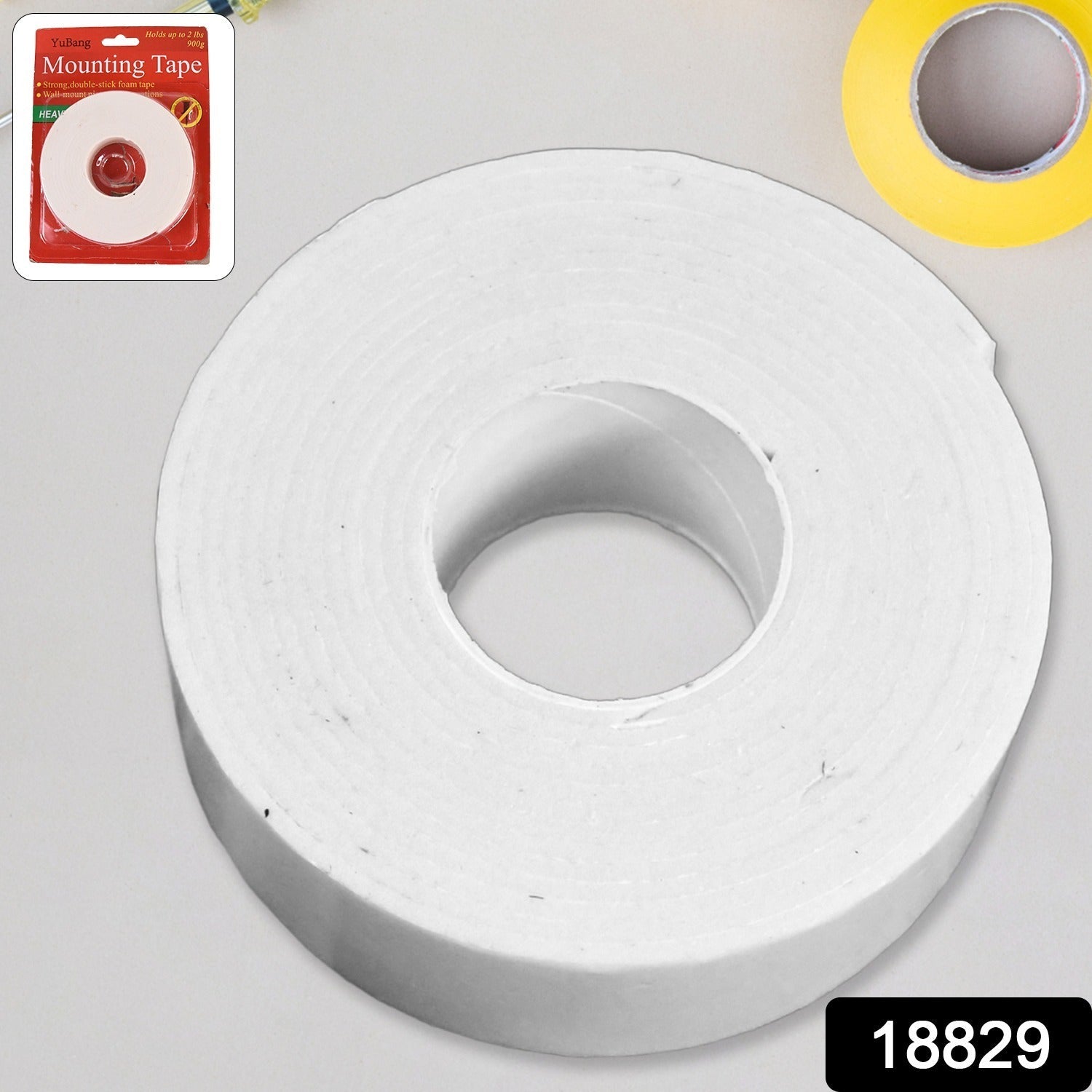 Double Sided Foam Mounting Tape – Strong, Large Size | Styleva Secondary image