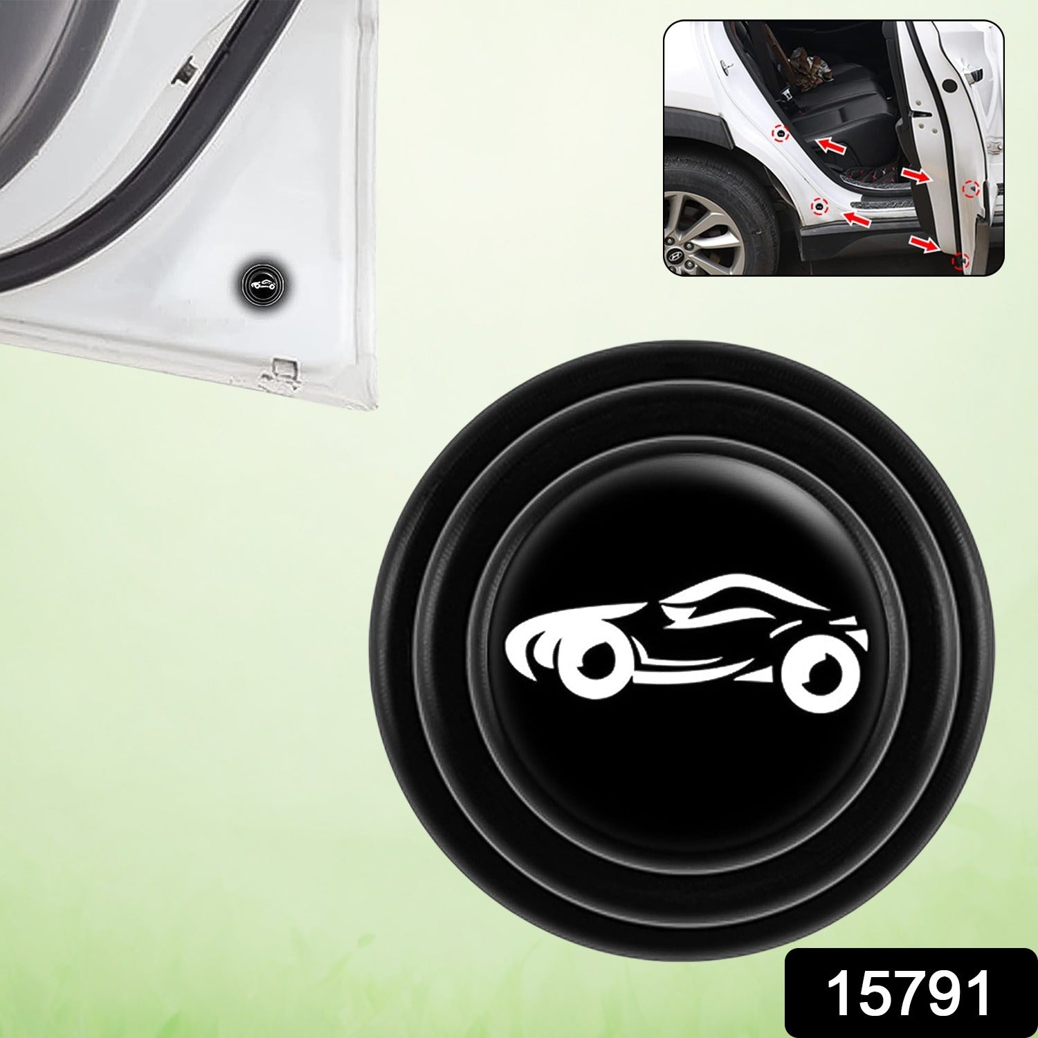 Car Door Protector – Noise Reduction & Dent Prevention | Velvet Wheels Secondary image