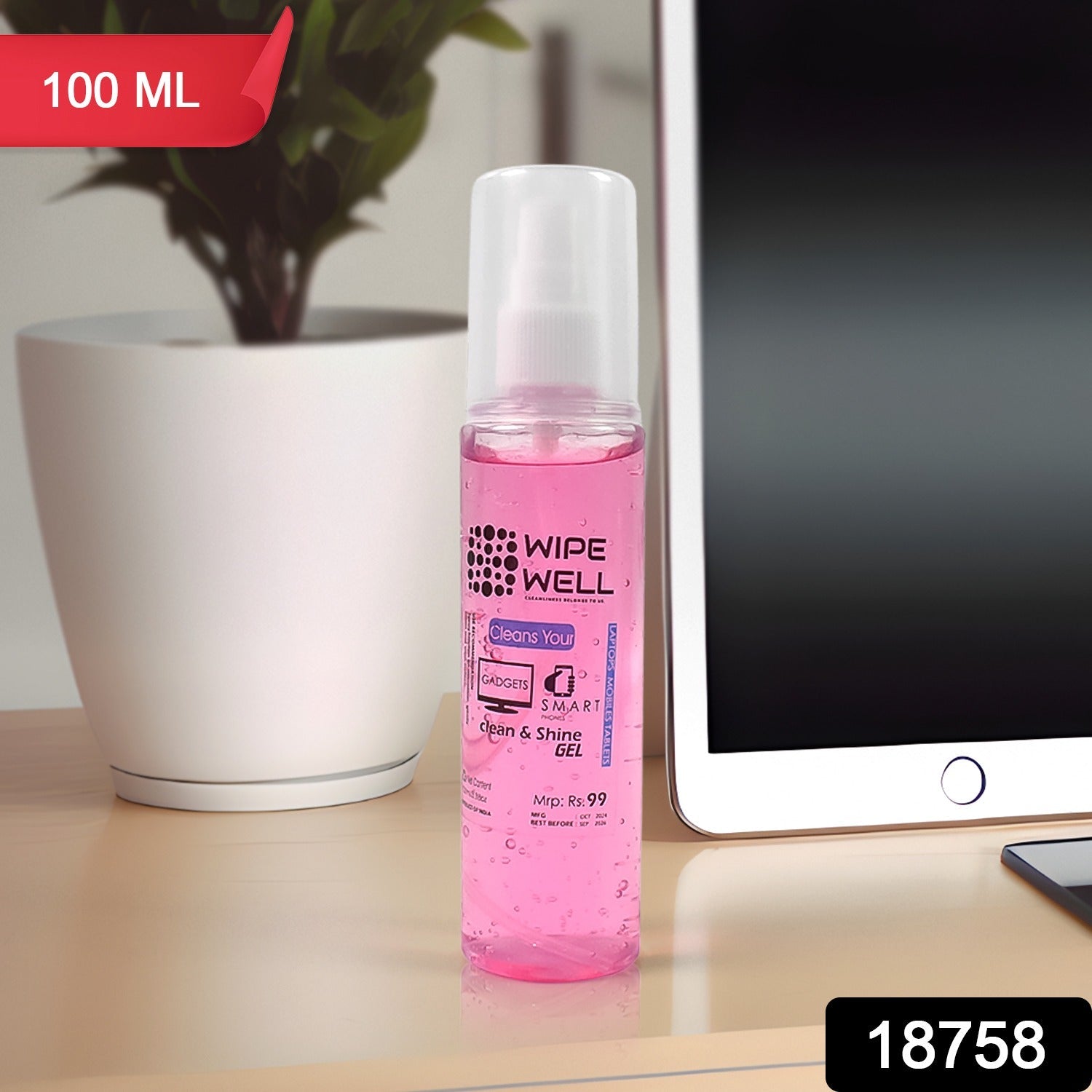 Screen Cleaner Gel – Mobile & Laptop | PHOBIA Secondary image