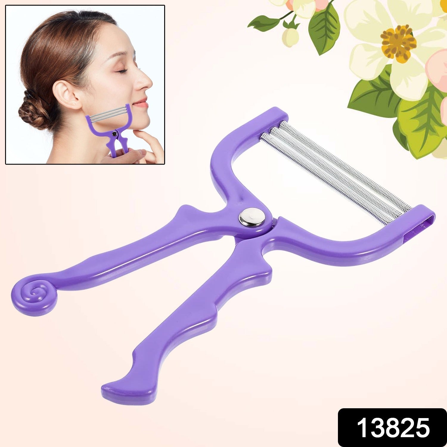 Facial Hair Remover Threading Tool – Precise & Portable | Calm & Curl Secondary image
