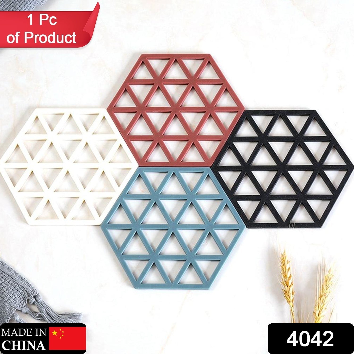 PVC Tea Coaster – Heat Resistant, Non-Slip Mat | Dish Verse Secondary image