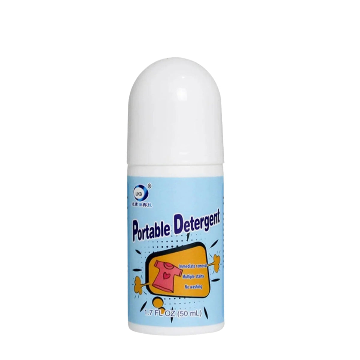 Compact 50ml clothes stain remover roller for quick application. Main image