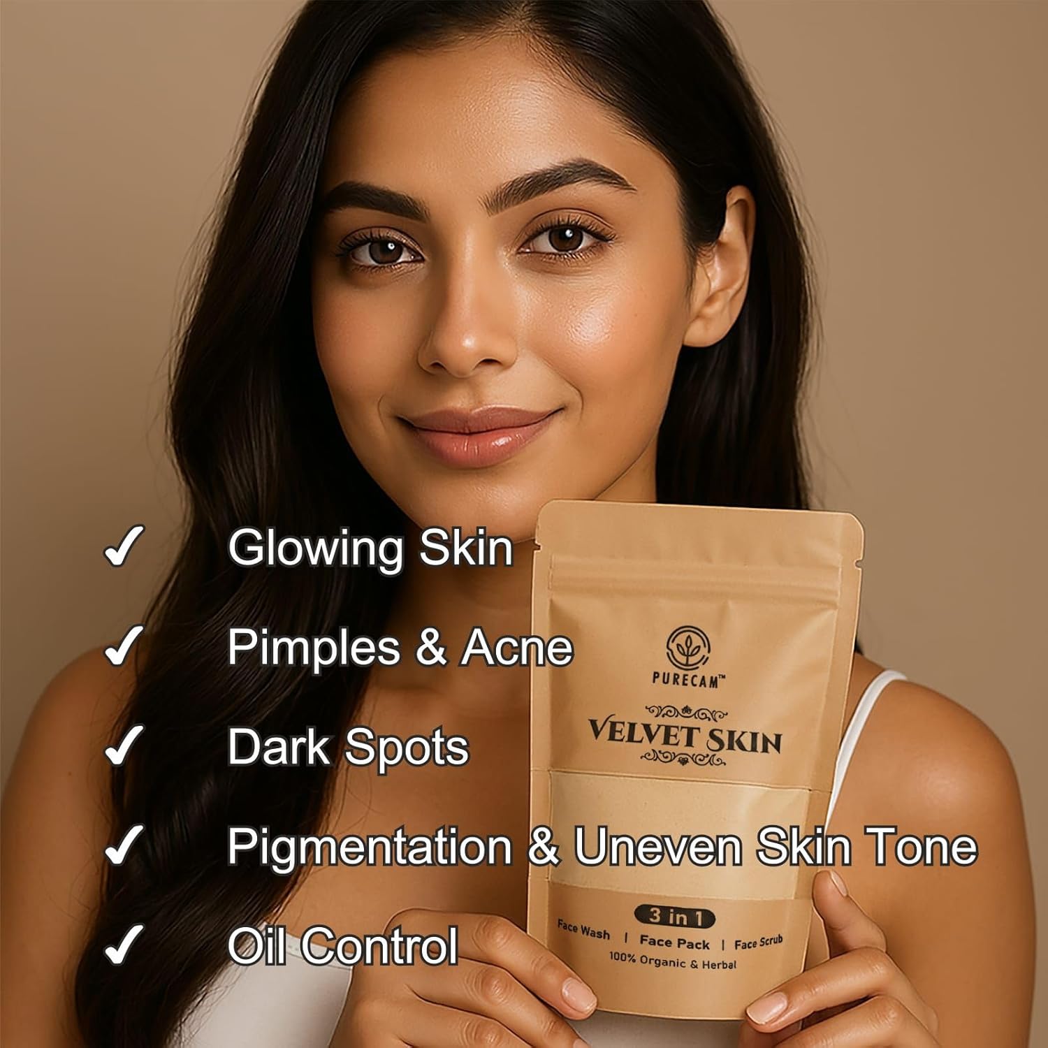 Velvet Skin 3 in 1 Face Wash Secondary image