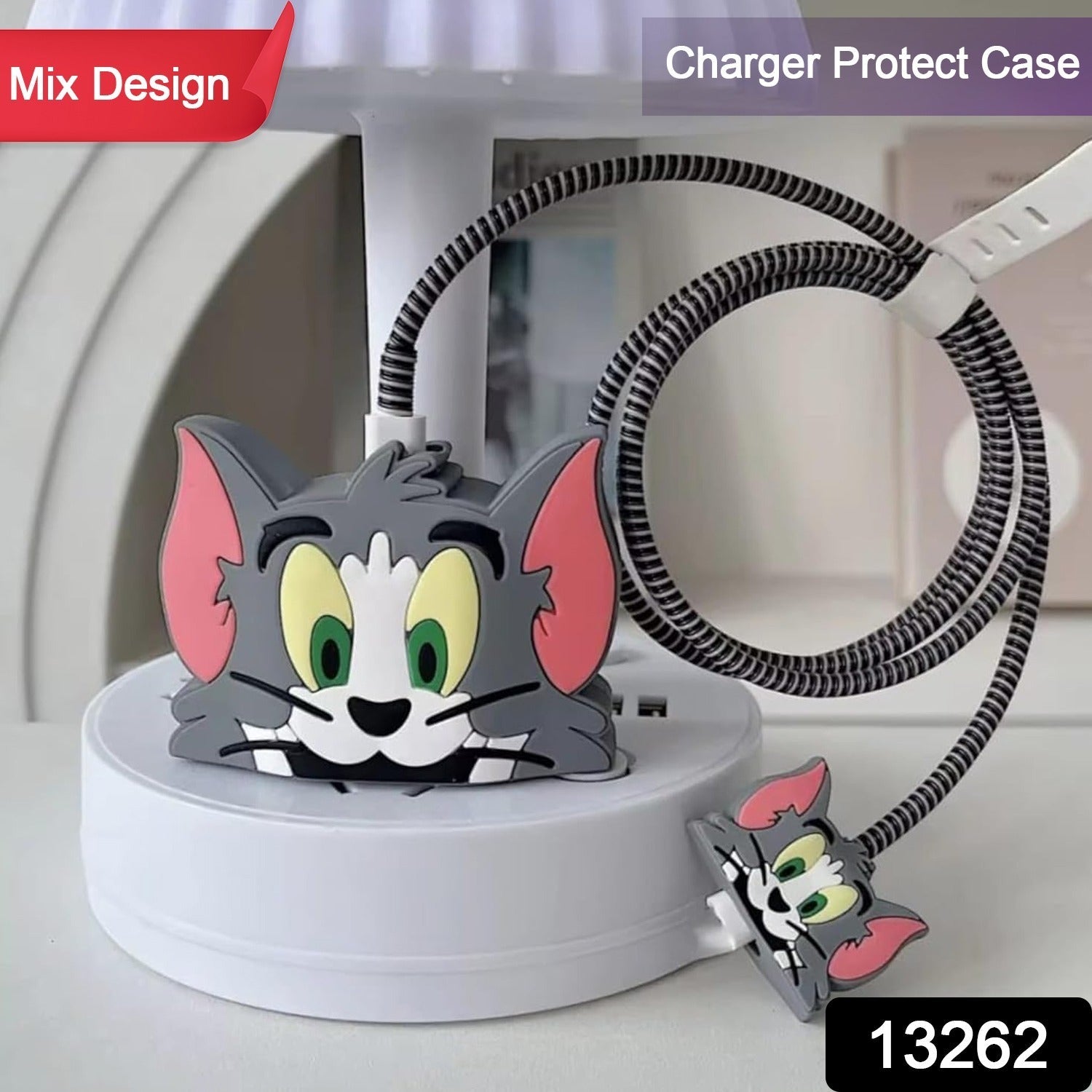 Cartoon Charger Cover – Silicon Protector for iPhone 18-20W | PHOBIA Secondary image