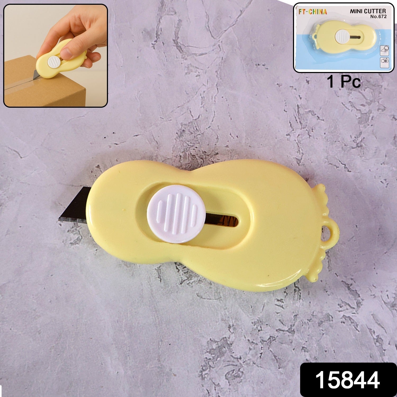 Mini Safety Cutter – Compact Retractable Blade for Precise Cutting Secondary image