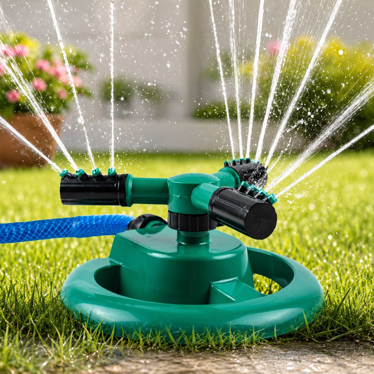 3 Arm Rotating Water Sprinkler Secondary image
