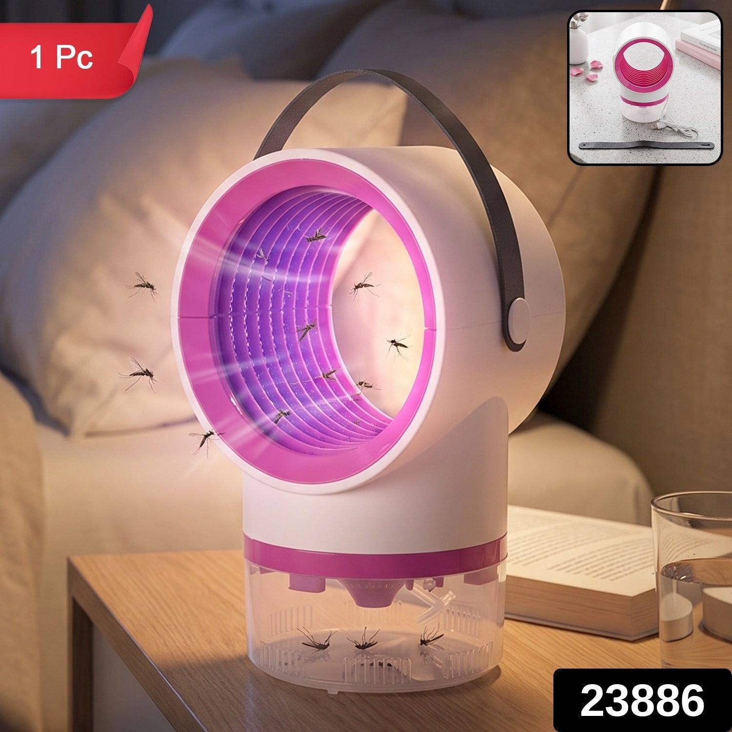 Electric USB Mosquito Killer Lamp – Portable Suction Trap for Home Secondary image