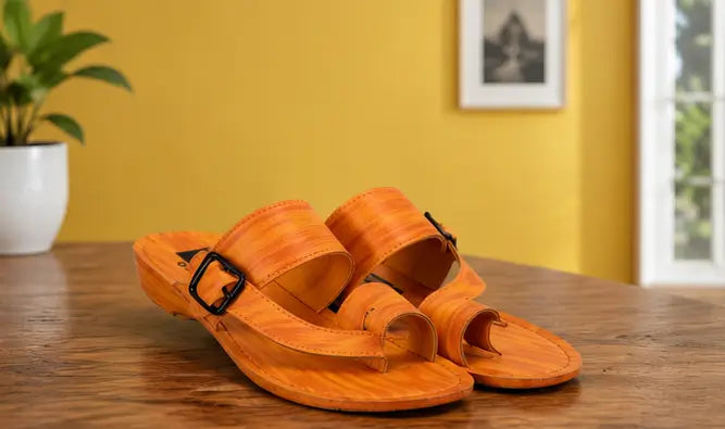 Men's Printed Flip Flops & Buckle Slippers – Lightweight Comfortable Rubber Sole Casual Sandals