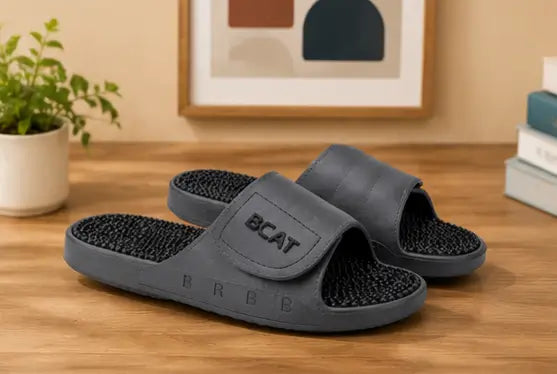 Men's Acupressure Slide Slippers – Super Soft Ultra-Light Anti-Skid Flip Flops for Daily & Casual Wear Secondary image