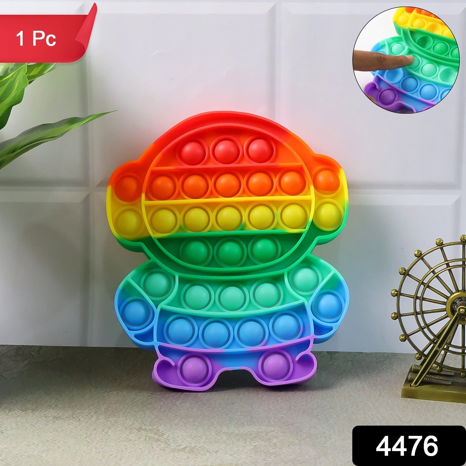 Silicone Pop It Fidget Toy – Stress Relief & Sensory Game Secondary image