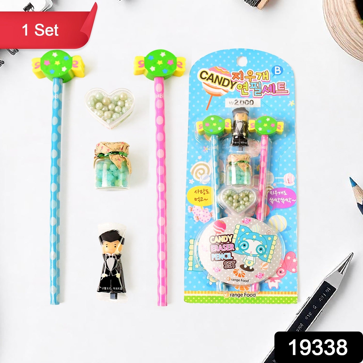 Candy-Themed Pencil Set – Fun Accessories for Kids’ Creativity Secondary image
