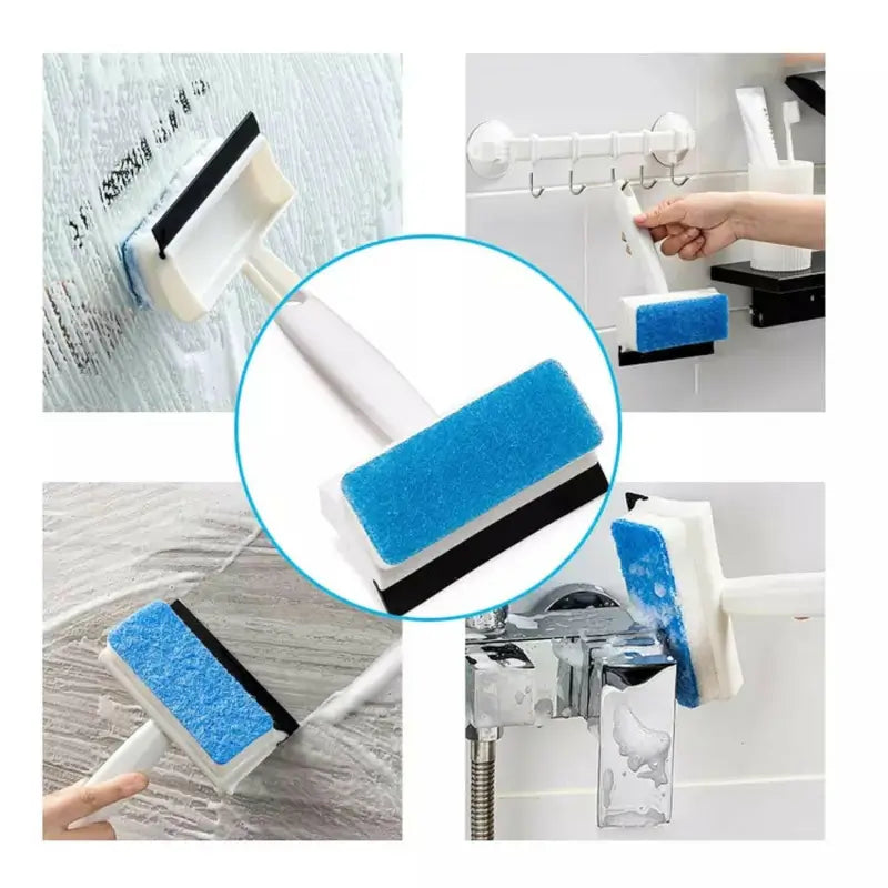 2 in 1 Glass Wiper Cleaning Brush