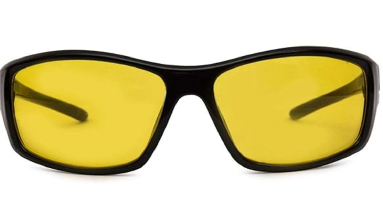 Yellow Tinted Anti-Glare Glasses Secondary image