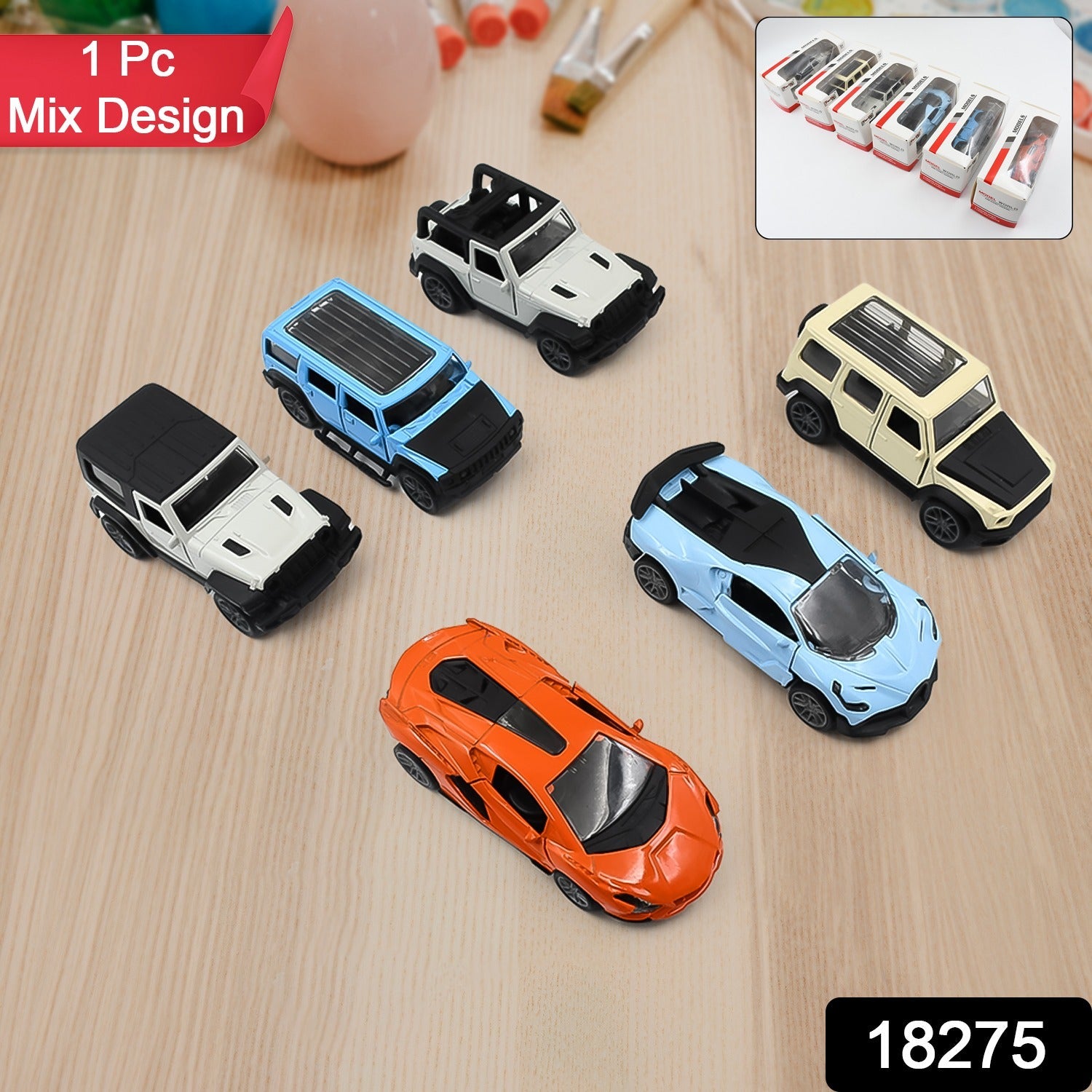 Pull Back Car Toy – Durable Metal & Plastic for Kids | Action Legion Secondary image