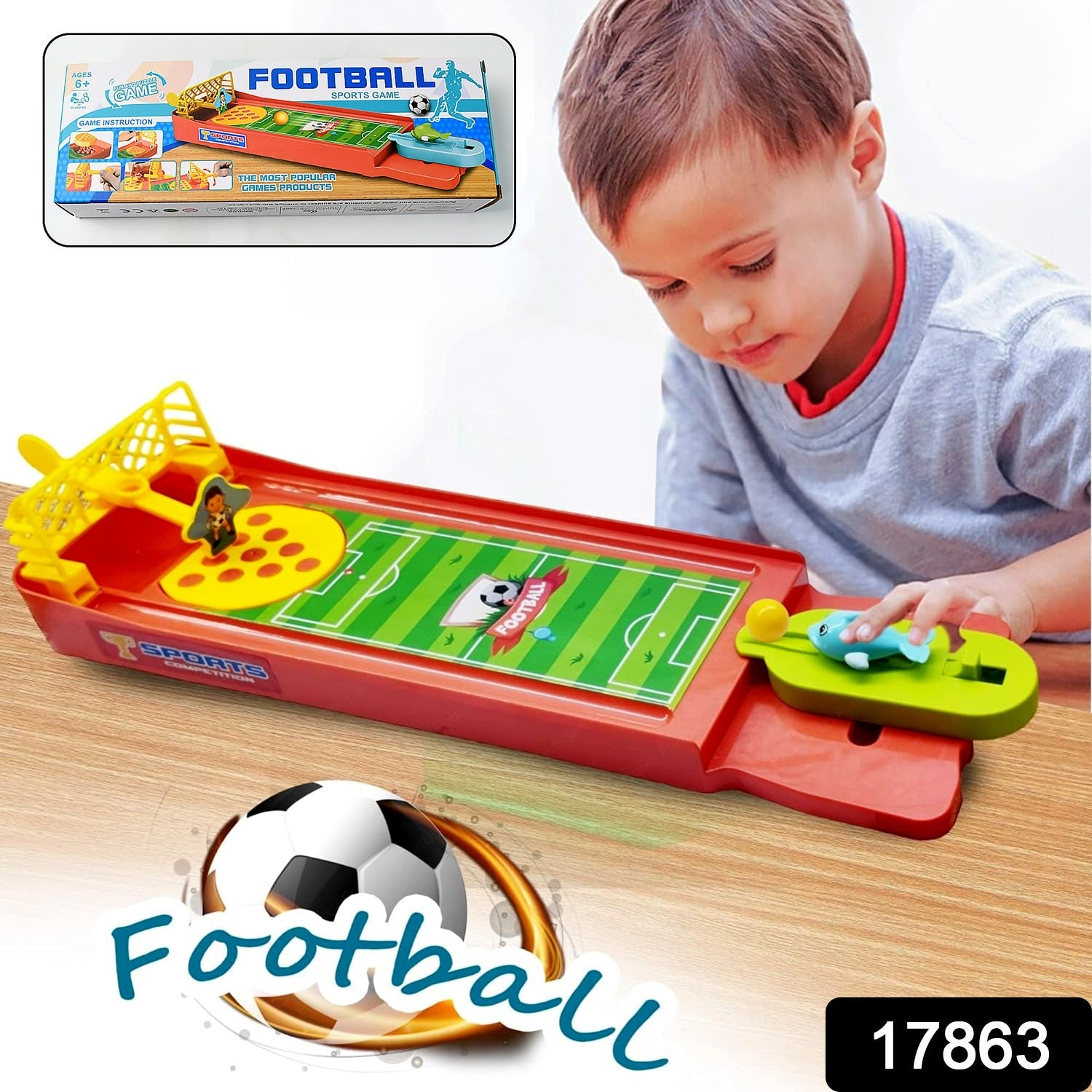 Finger Football Game – Tabletop Fun for Kids & Adults | Boardoria Secondary image
