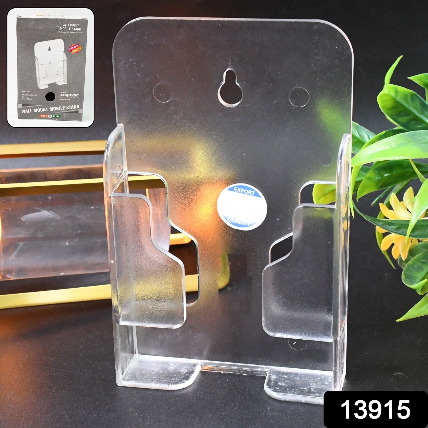 Wall Mount Mobile Holder – Durable ABS, Hands-Free | VoltDesk Secondary image