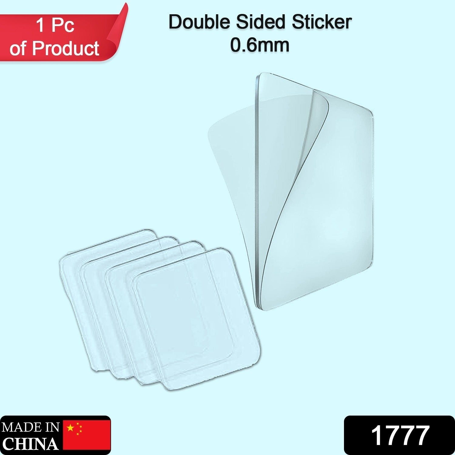 Double-Sided Tape – Clear, Waterproof & Reusable | Sealix Secondary image
