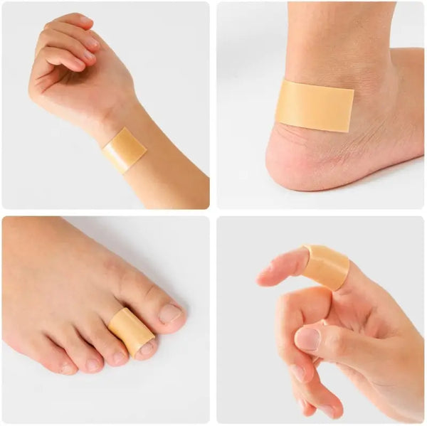 Waterproof Foot Care Sticker Heel Grip Tape, Multi-Purpose Anti-Slip Feet Pad Adhesive Heel Insole Cushion Shoe Tape Cushioned Protection Shoes Insoles Insert Sticker for Prevention and Heali