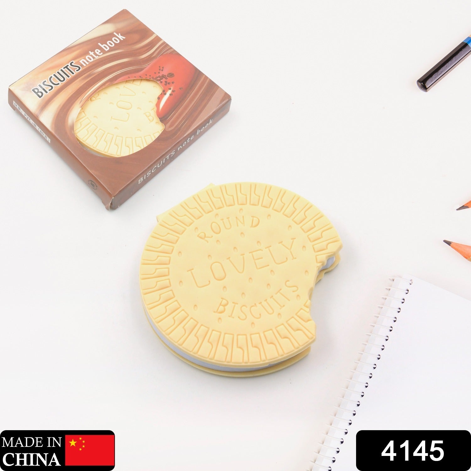 Biscuit Notebook – Scented Fun Writing Copybook | Papezo Secondary image