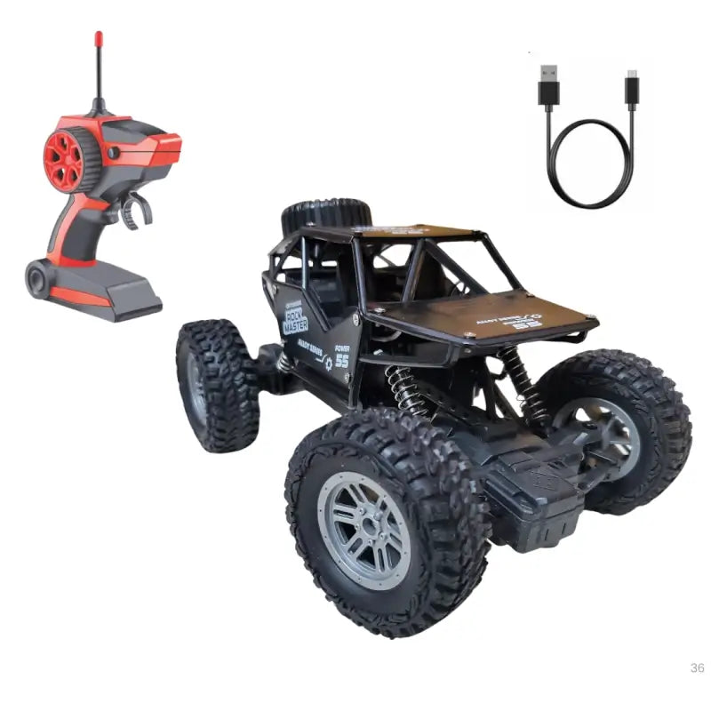 Race, Climb, and Explore With This Independent Suspension 4x2 RC Monster Truck Main image