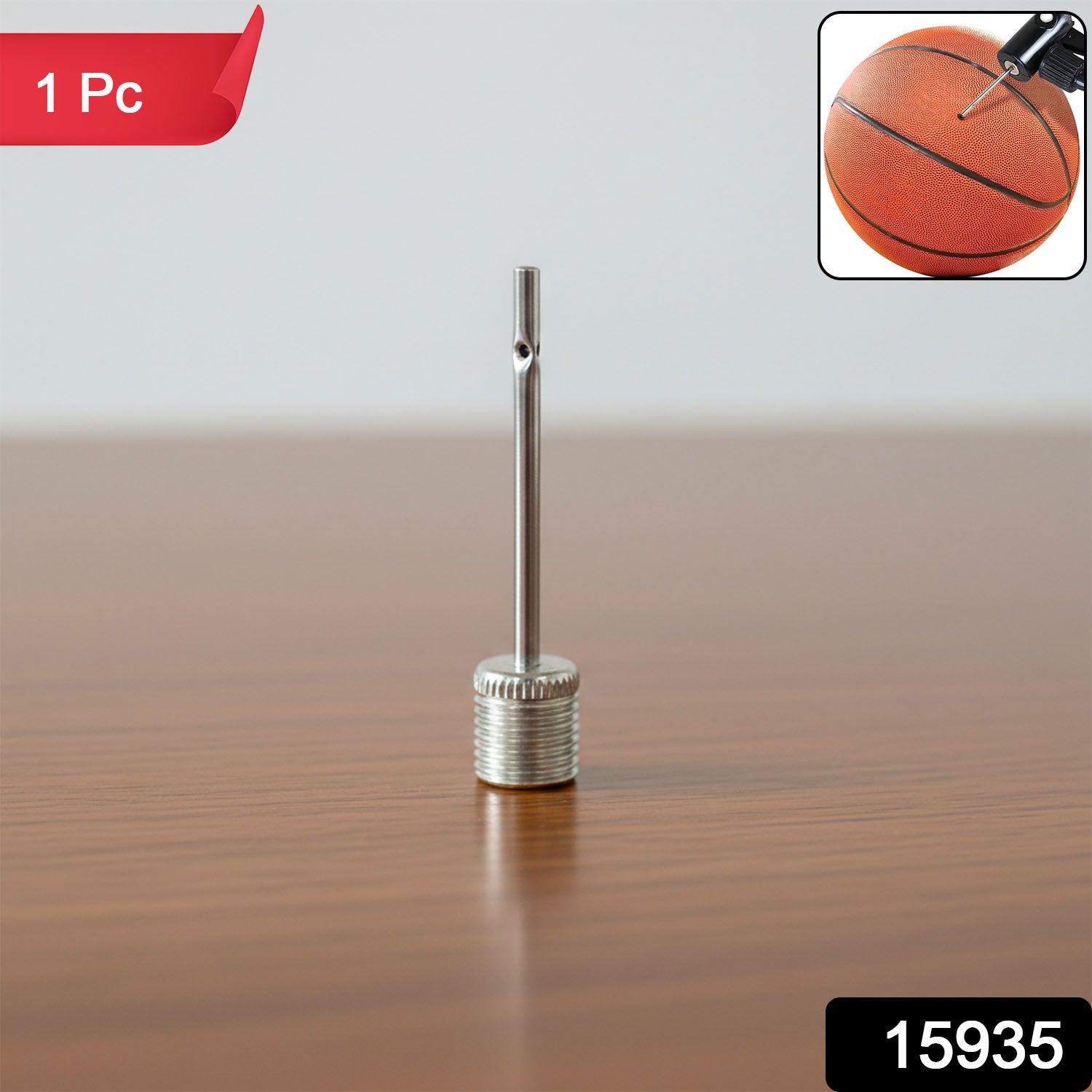Ball Pump Needle Adapter – Durable Stainless Steel Inflation Pin Secondary image