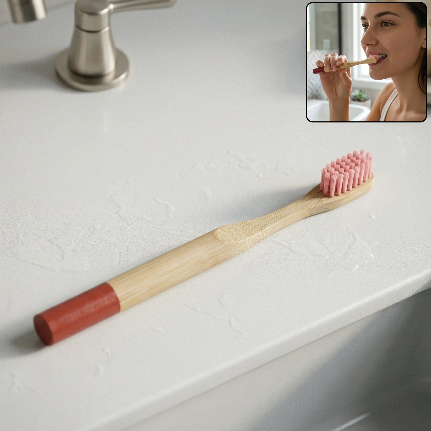 Bamboo Toothbrush – Gentle, Eco-Friendly Oral Care Solution Secondary image