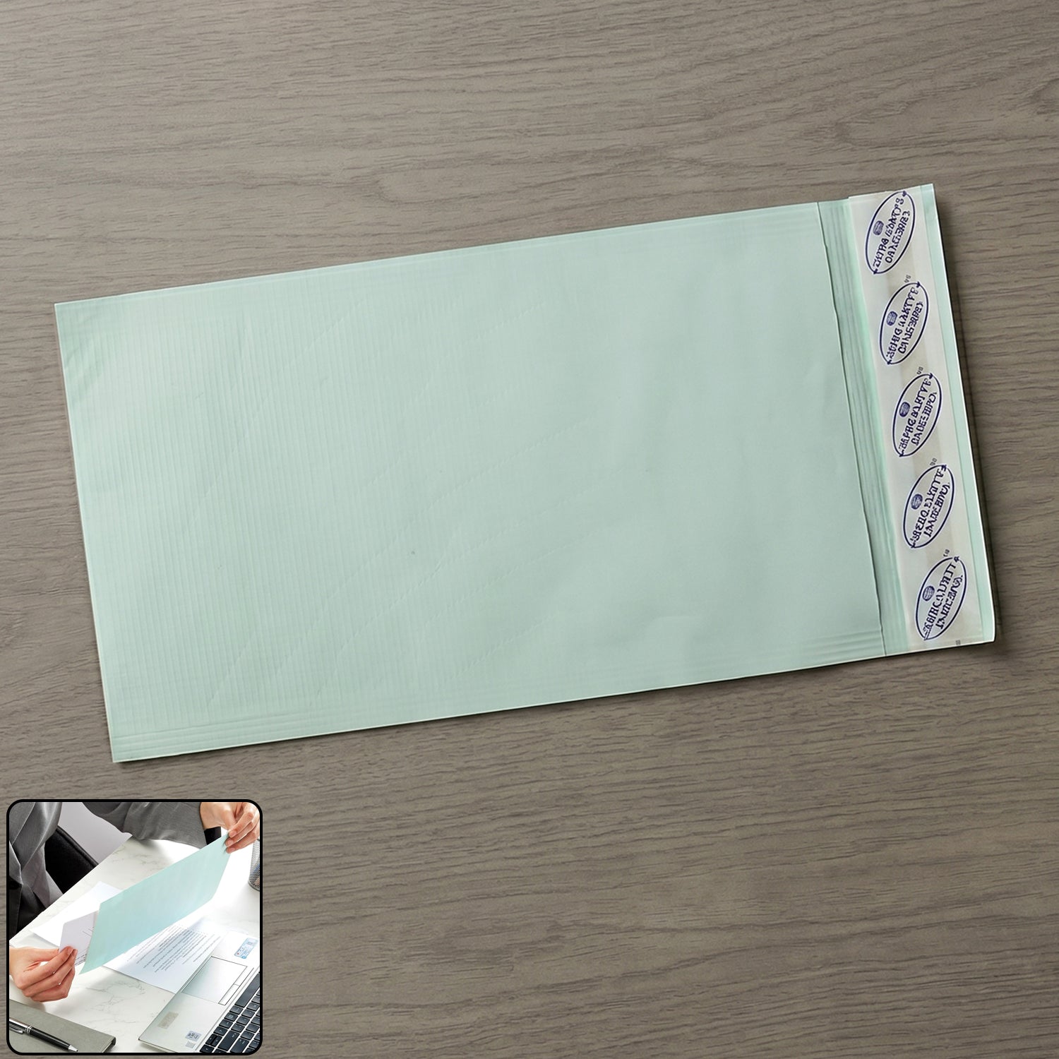 Card Envelope with Quick Self-Seal Closure – Durable 28x15cm Kraft Paper Secondary image
