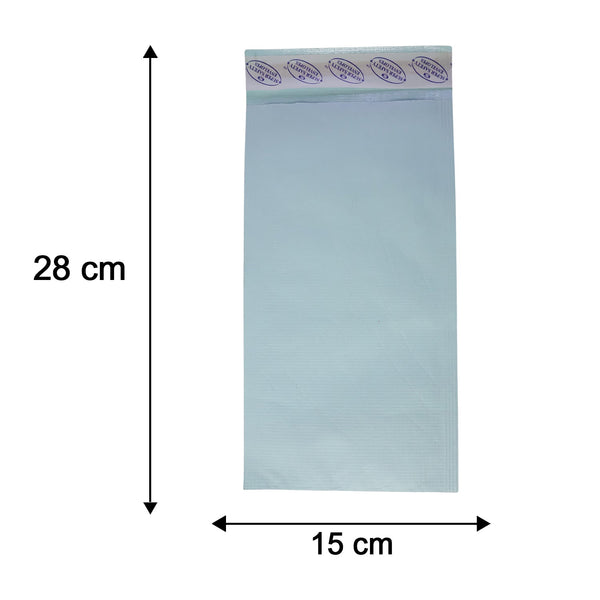Polynet premium card envelope size reference with ruler for 28x15cm