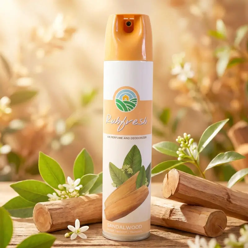 Sandalwood Air Freshener Spray 220ml – Long Lasting Room Fragrance