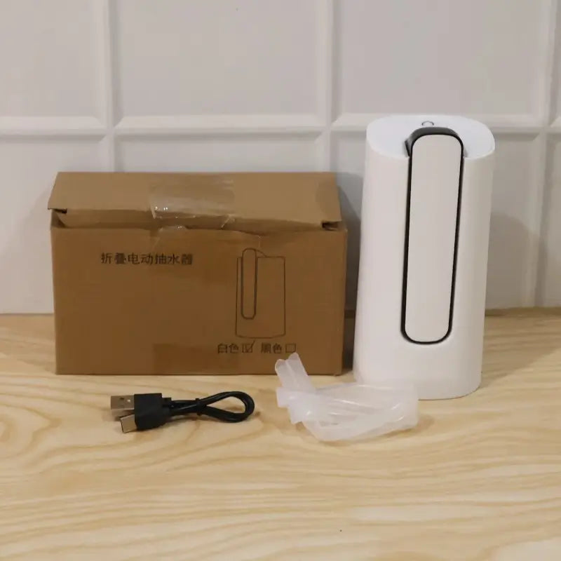 Foldable Electric Water Dispenser Pump – USB Rechargeable Automatic Bottle Water Pump