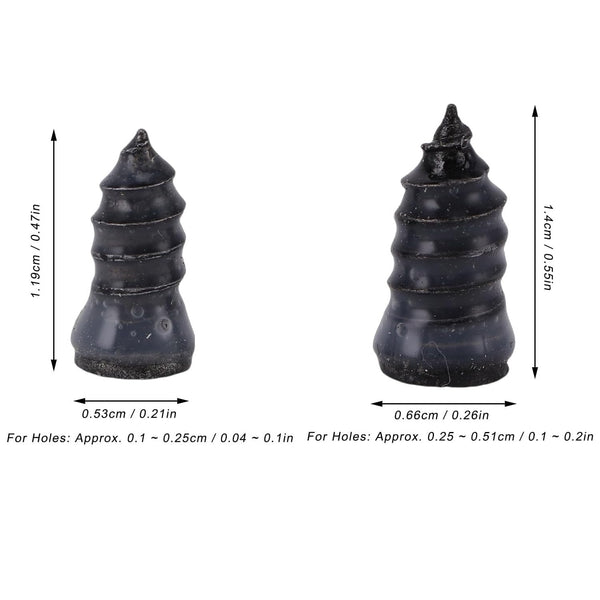 Size of tire repair nail for cars and bikes