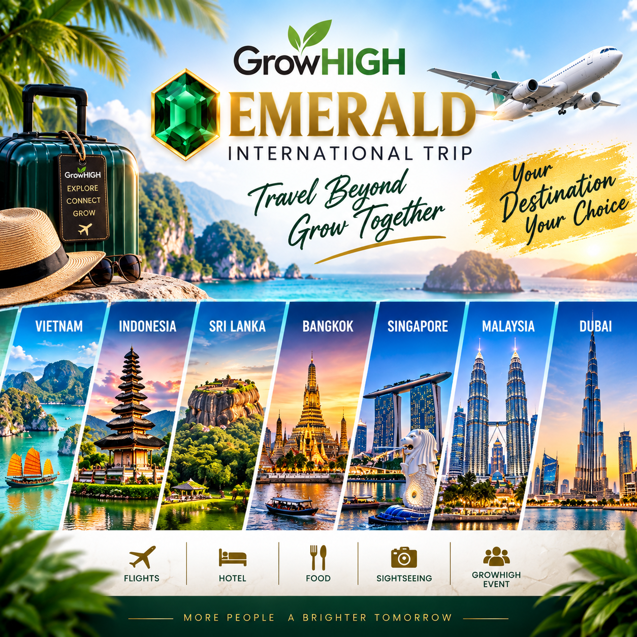 GrowHIGH Emarald International Trip Secondary image