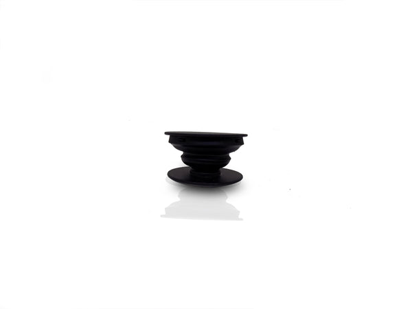 Fun and functional mobile pop socket for improved grip and personal style.