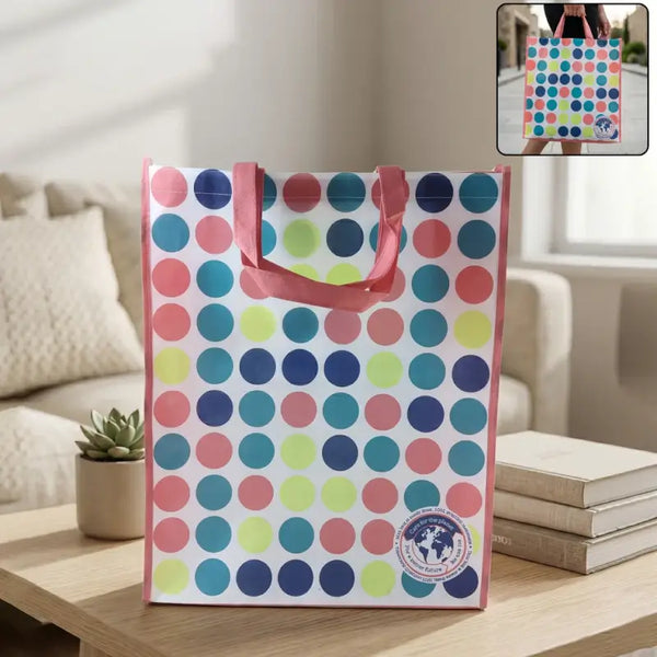 Reusable Non-Woven Shopping Carry Bag | Large Eco-Friendly Grocery & Multipurpose Tote Bag