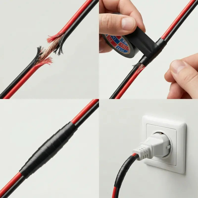Electrical Insulation Tape – Strong Flexible PVC Adhesive Tape for Wire Repair & Electrical Work