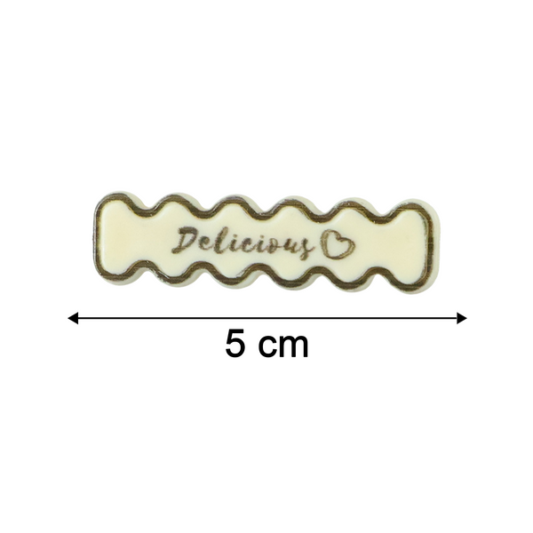 Size reference image showing dimensions of hair clips in the set